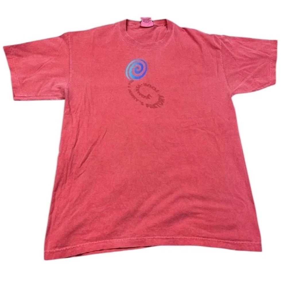 Vintage 90s Ben & Jerry’s Factory Tour Vermont Red T Shirt